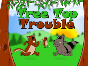 Tree Top Trouble main menu screenshot